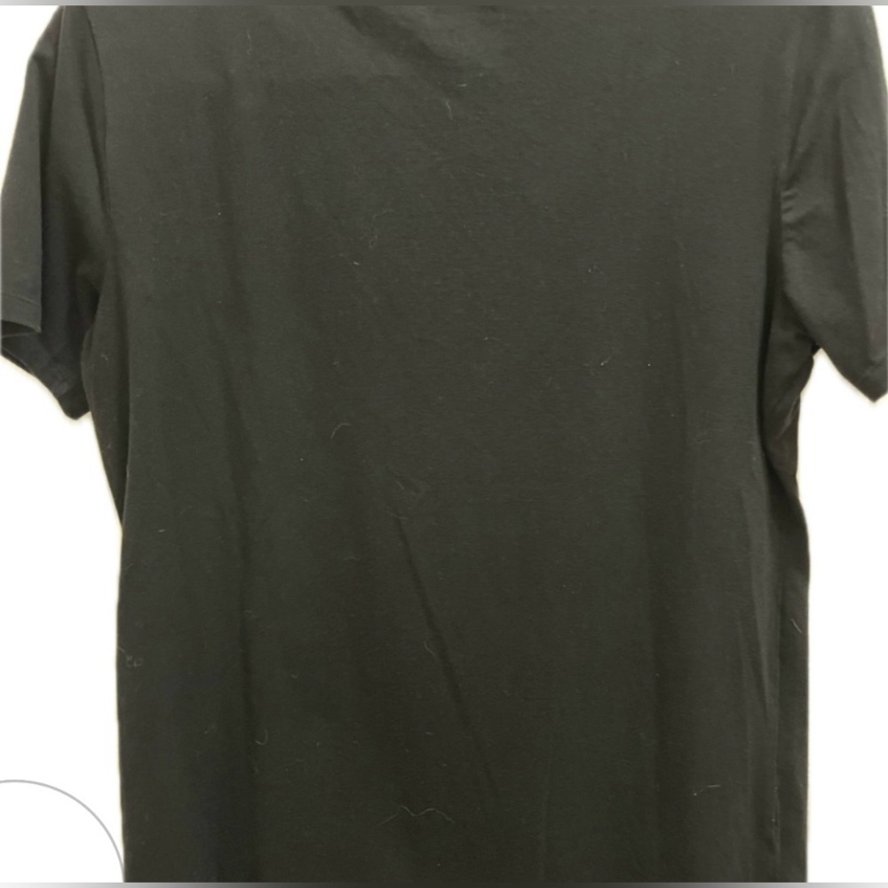 Michael Kors Black Blouse With Gold Hardware with Zippered Sleeves - Picture 7 of 7